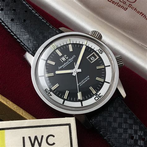 vintage IWC aquatimer watches